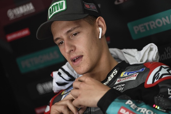 Quartararo: "Indietro sul passo gara, guarderemo i dati di Vinales”