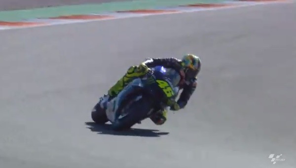 MotoGP test Valencia, Valentino spera nel nuovo motore Yamaha