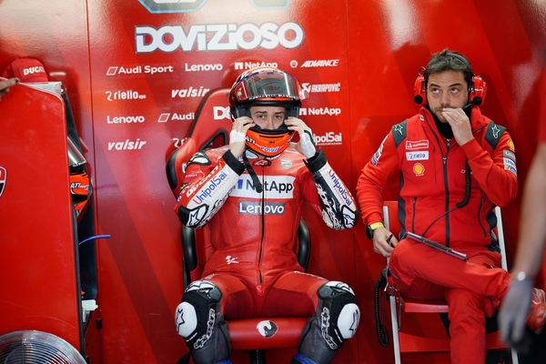 MotoGP test Jerez day1, Dovizioso: "Siamo poco veloci"