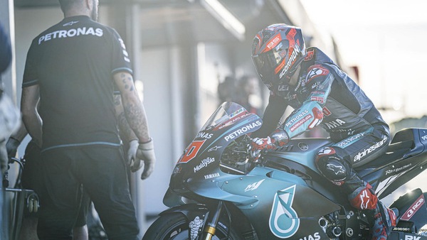 MotoGP Test Jerez day1, Quartararo: "Nuovo motore? Mi sento bene"