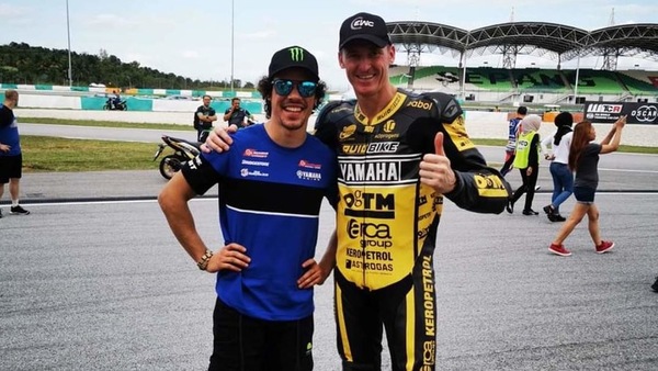 Baggi scherza: "Morbidelli mi ha chiesto un autografo"