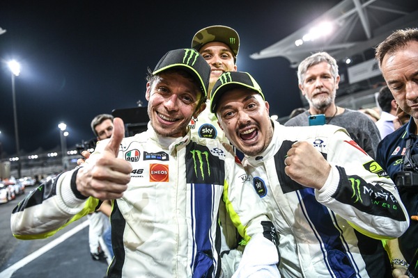 Vittoria di classe per Rossi alla 12 Ore di Abu Dhabi