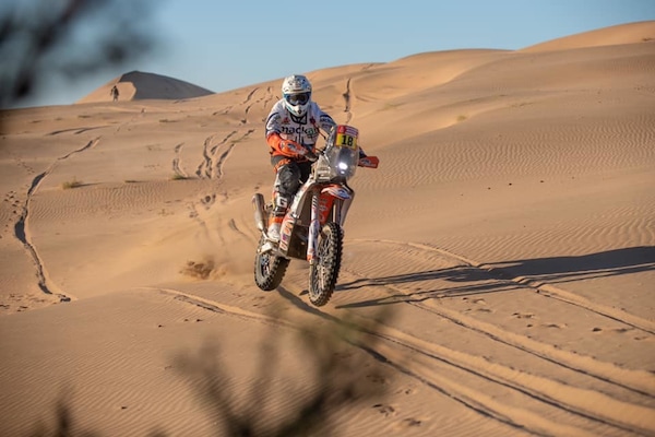 Dakar, tappa2: vince Branch davanti a Sunderland, nuovo leader