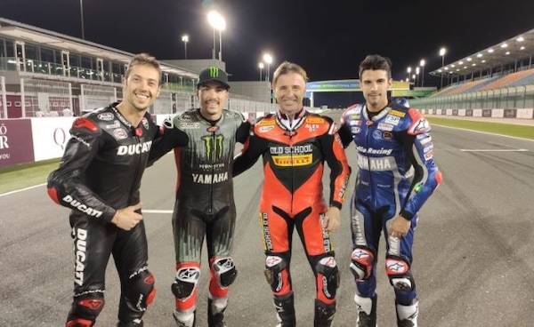 Allenamento speciale per Zanetti, in pista con Gramigni ed i cugini Vinales