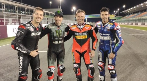 Allenamento speciale per Zanetti, in pista con Gramigni ed i cugini Vinales