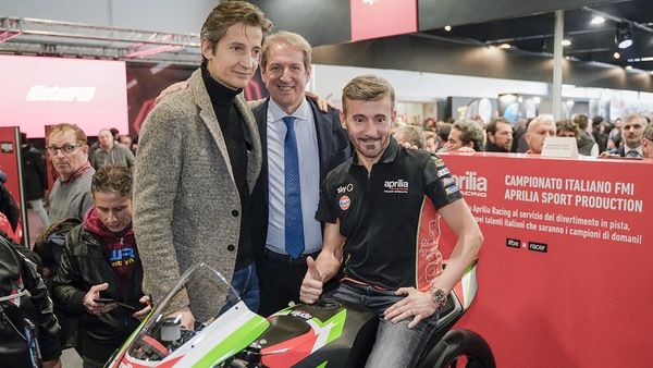 Riparte la Sport Production con Aprilia e Max Biaggi