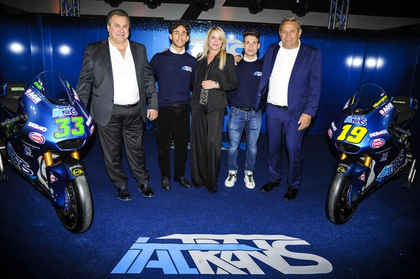 Moto2: Italtrans svela le nuove moto e i suoi piloti portacolori