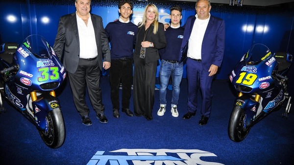 Moto2: Italtrans svela le nuove moto e i suoi piloti portacolori