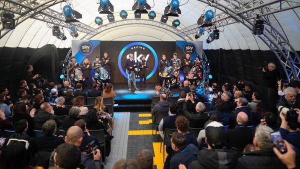 A Tavullia cadono i veli dal 2020 dello Sky Racing Team VR46