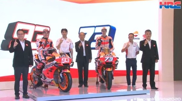 MotoGP 2020, svelato il “dream team” Repsol Honda