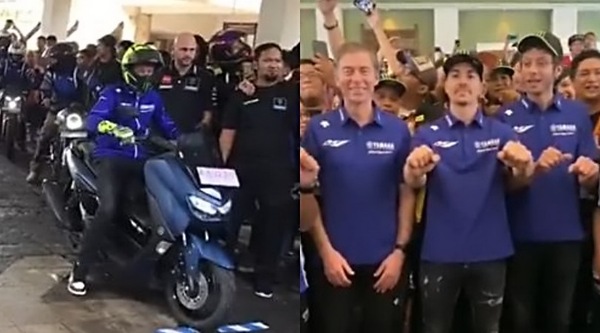 MotoGP: Rossi e Vinales si divertono in Indonesia