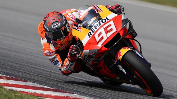 Test Sepang, Marquez: “Fatico molto fisicamente, più del previsto”