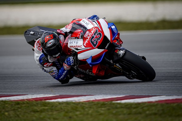 Test Sepang, Bagnaia: “Adesso posso guidare seguendo il mio stile”
