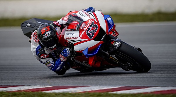 Test Sepang, Bagnaia: “Adesso posso guidare seguendo il mio stile”