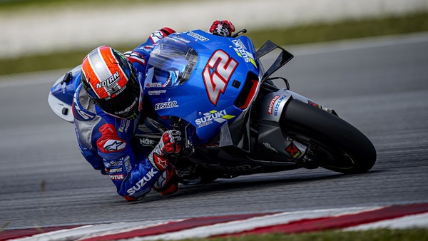 Test Sepang, Rins: “Veloce con gomma nuova e usata”