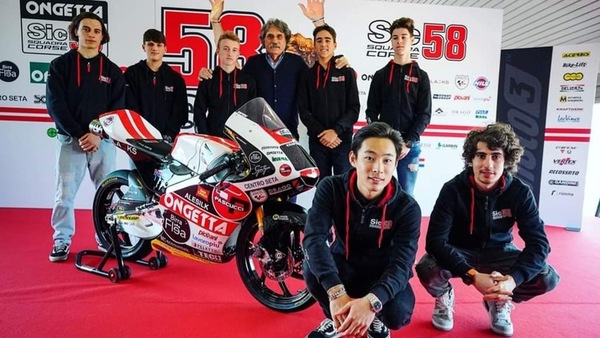 SIC58 Squadra Corse: è l'anno del titolo in Moto3