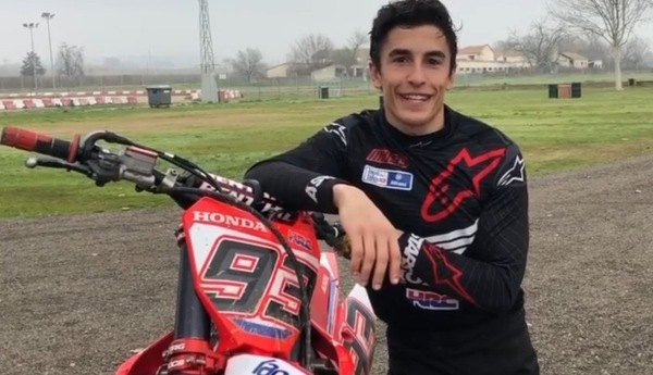 Marc Marquez torna in moto nel giorno del suo compleanno