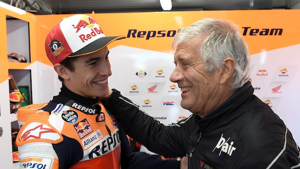Marc Marquez tra le leggende