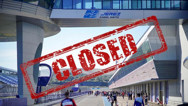 Il circuito di Jerez chiuso per Coronavirus