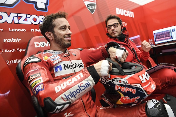 Andrea Dovizoso, 34 anni in un secondo (posto)