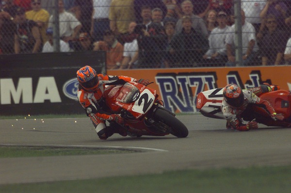 Duelli Sprint: Assen 1998, Fogarty vs Chili