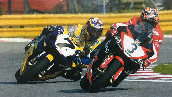 Vent'anni fa: Chili sul podio a Kyalami