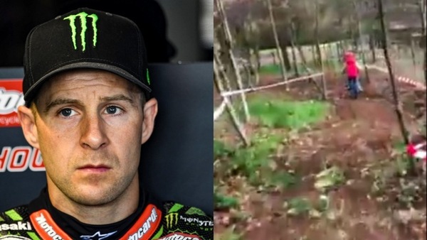 Quarantena: Rea e la pista da ciclocross casalinga