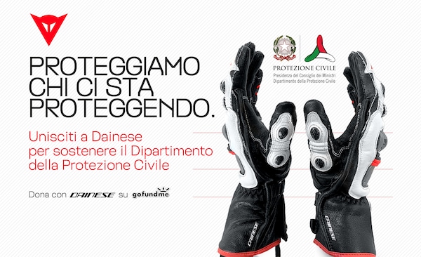 Coronavirus: Dainese sostiene i medici con una raccolta fondi