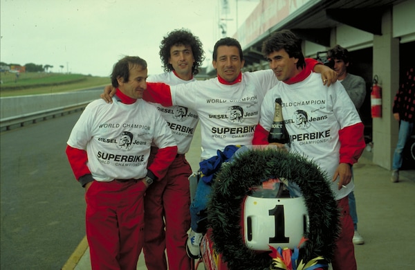 Lucchinelli: “Il mio arrivo dalla 500 portò prestigio alla SBK”