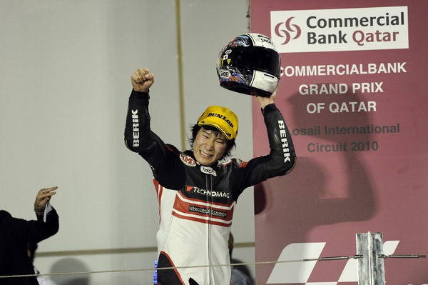 Dieci anni fa: a Losail, l'unica e indelebile vittoria di Tomizawa