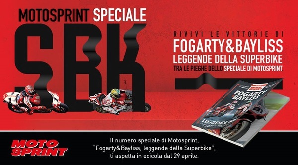 Fogarty & Bayliss: le leggende SBK in edicola con Motosprint