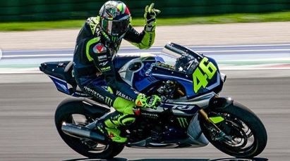 Finalmente in pista: Valentino Rossi ritrova la "sua" Misano