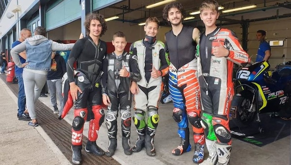 Antonelli e Bagnaia “consiglieri” dei piloti Pre Moto3