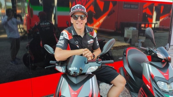Corti “spalla” di Smith nei test Aprilia di Misano