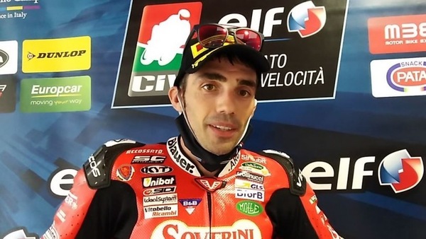 CIV SBK Mugello, Pirro: “Aprilia? Hanno giri in meno, ma anche cm3 in più...”
