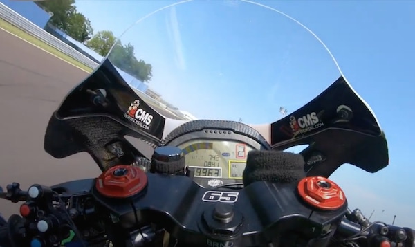 Jonathan Rea e la Ninja in “concerto” a Misano - VIDEO