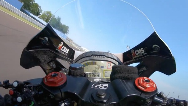 Jonathan Rea e la Ninja in “concerto” a Misano - VIDEO