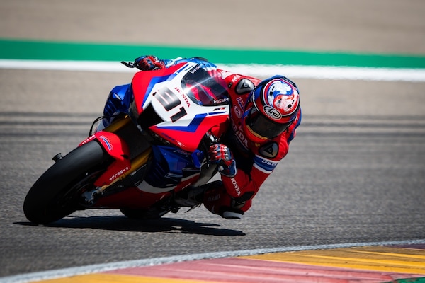 SBK: Haslam fa suo il primo giorno di test ad Aragon