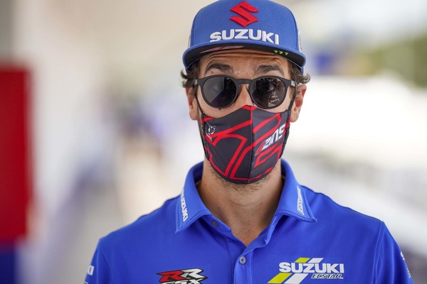 Spalla KO per Rins, weekend a Jerez già finito