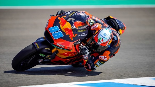 Jerez, Moto2: Pole di Jorge Martin, Marini 4° Bezzecchi 5°
