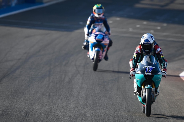 GP Andalusia, Moto3: FP2 di McPhee, Fernandez leader