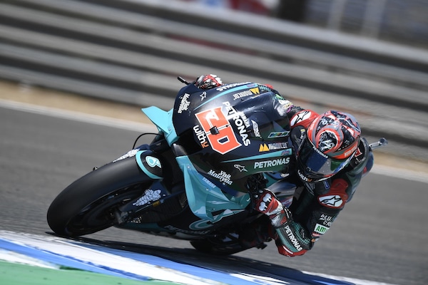 GP Andalusia, Qualifiche MotoGP: Quartararo in pole, Marquez si arrende