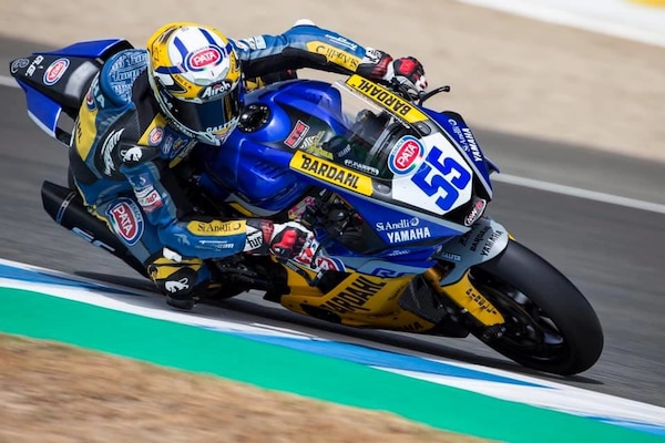SBK Jerez, Gara-2 SSP600: Locatelli vince in solitaria