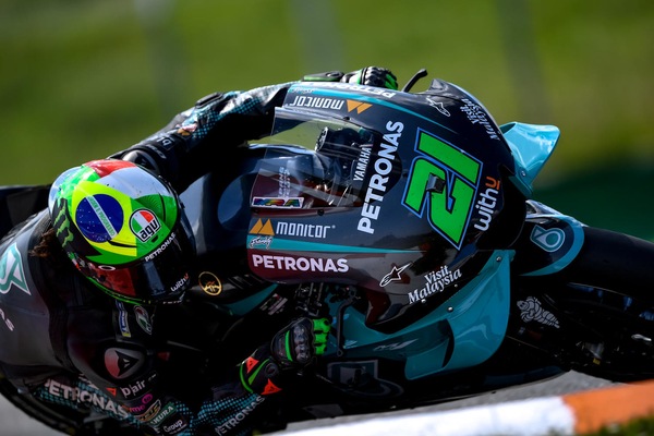 MotoGP, FP3 Brno: Morbidelli vola, Rossi è quinto
