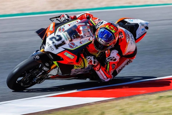 SBK Portimao, Rinaldi: “Felice di essere la prima Ducati ma puntavo al podio”