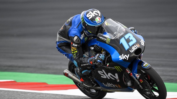 Moto3, FP3 GP Austria: Vietti il più veloce sul bagnato