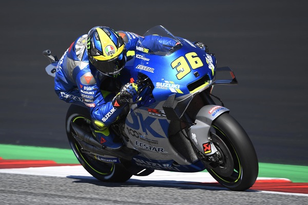 MotoGP, FP3 GP Stiria: Mir porta in alto la Suzuki, Rossi fuori dalla top ten