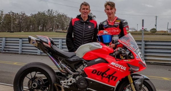 Oli Bayliss, debutto in Superbike Aussie con doppio podio