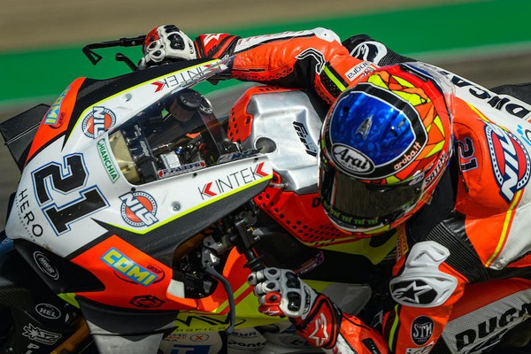 SBK, Aragon, Rinaldi: “Il podio? Vedremo cosa succederà in gara”