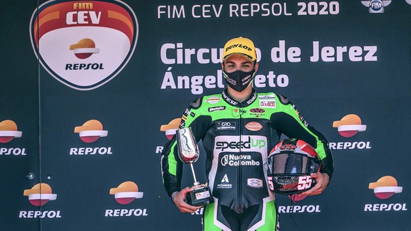 CEV: Yari Montella da record a Jerez